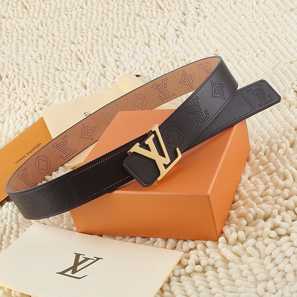 激安ルイヴィトンベルト素材ディテール